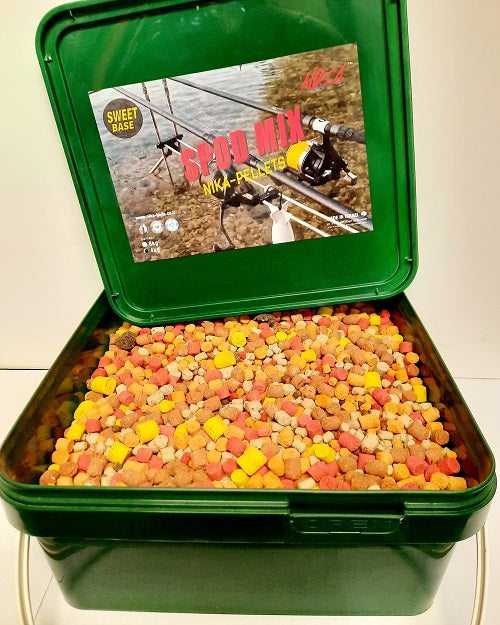 Микст пеллетса в ведре SWEET BASE 4 кг