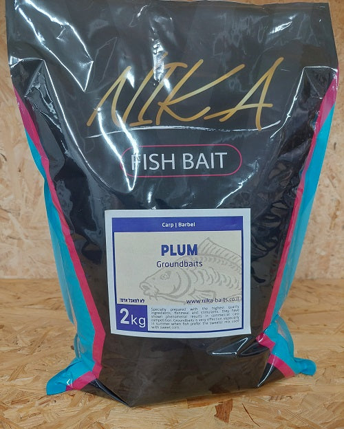 Прикормка донная  GRONDBAIT plum 2kg, תערובת, פידור