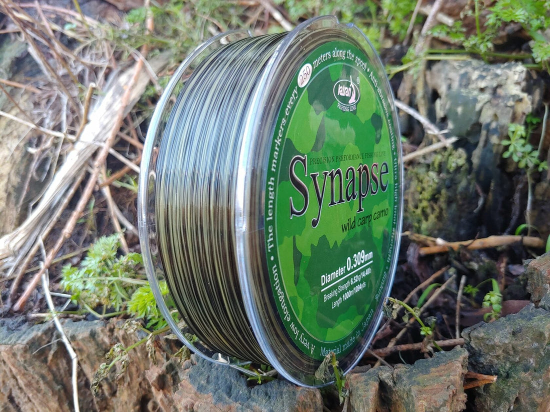 Katran Synapse Wild Carp Camo — шпуля