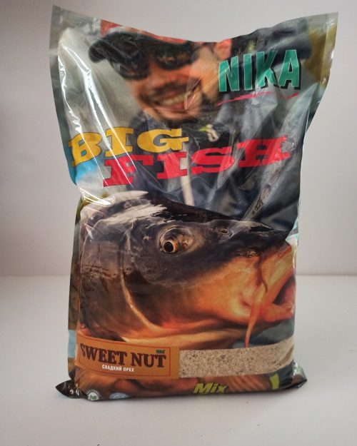 Прикомка донная  BIG FISH sweet nut 2kg, תערובת, פידור