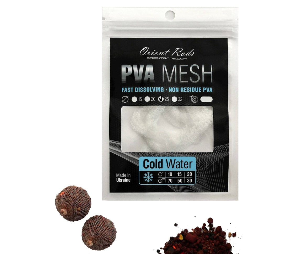 Растворимая ПВА-сетка PVA Mesh Orient Rods 25mm