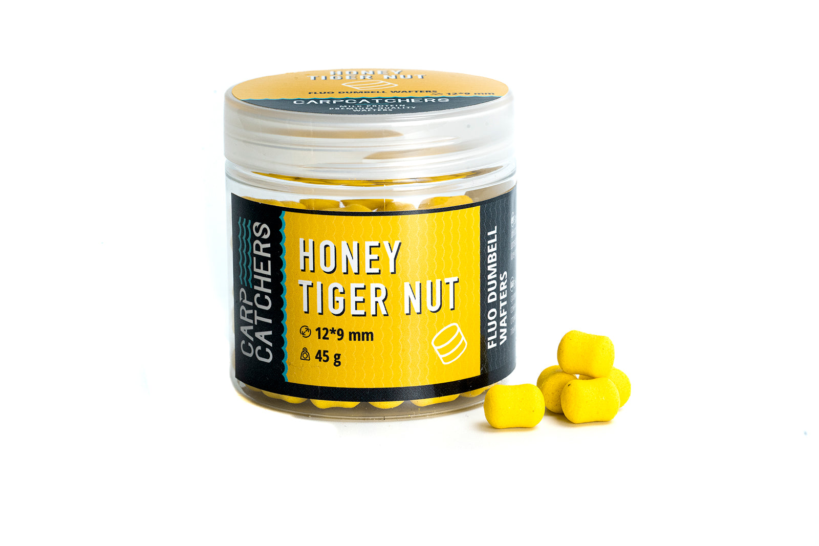 Fluo Dumbell Wafters Honey Tiger Nut 12×9мм
