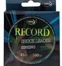 Katran record shock leader sinking
