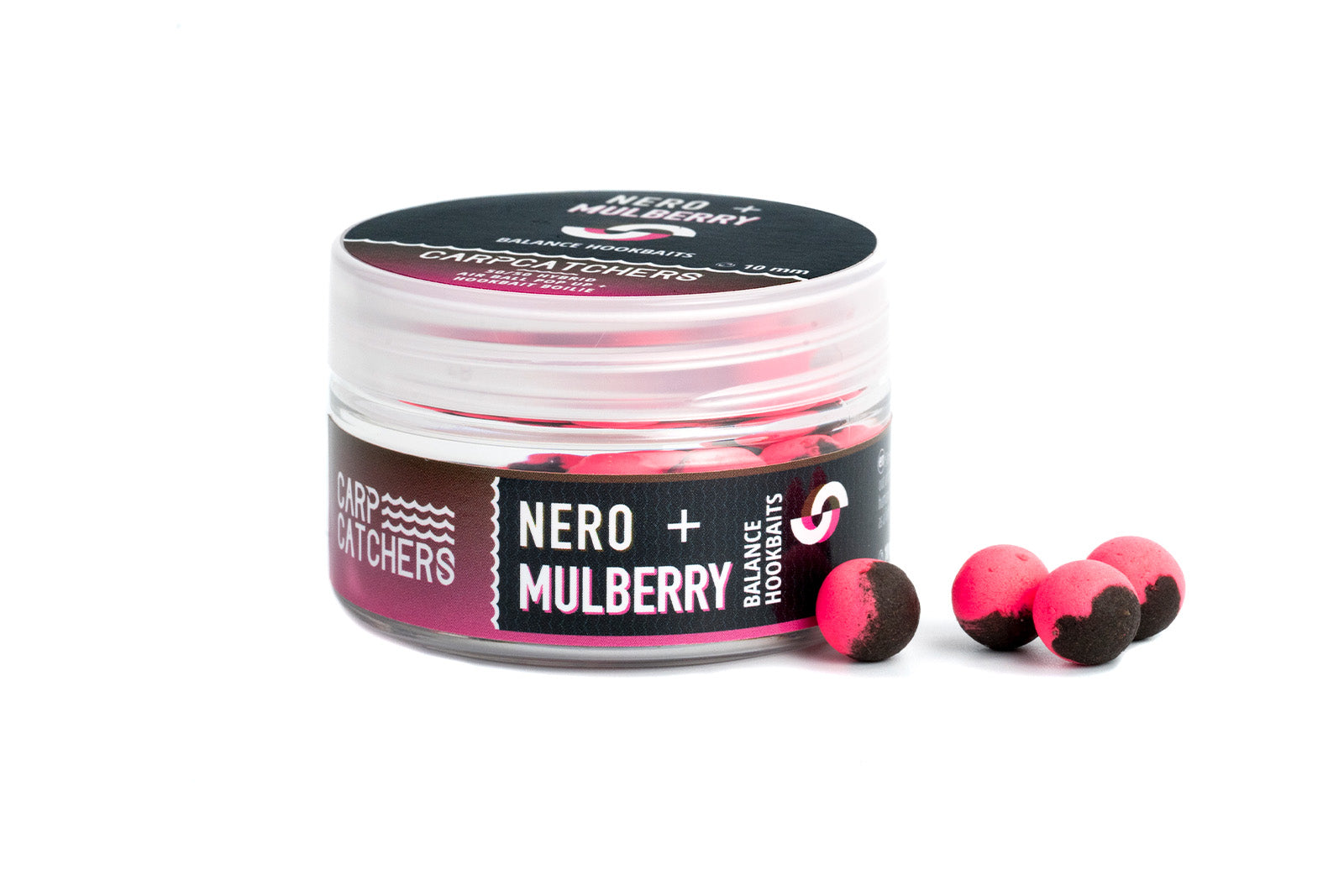 Balance Hookbaits Nero + Mulberry 10мм