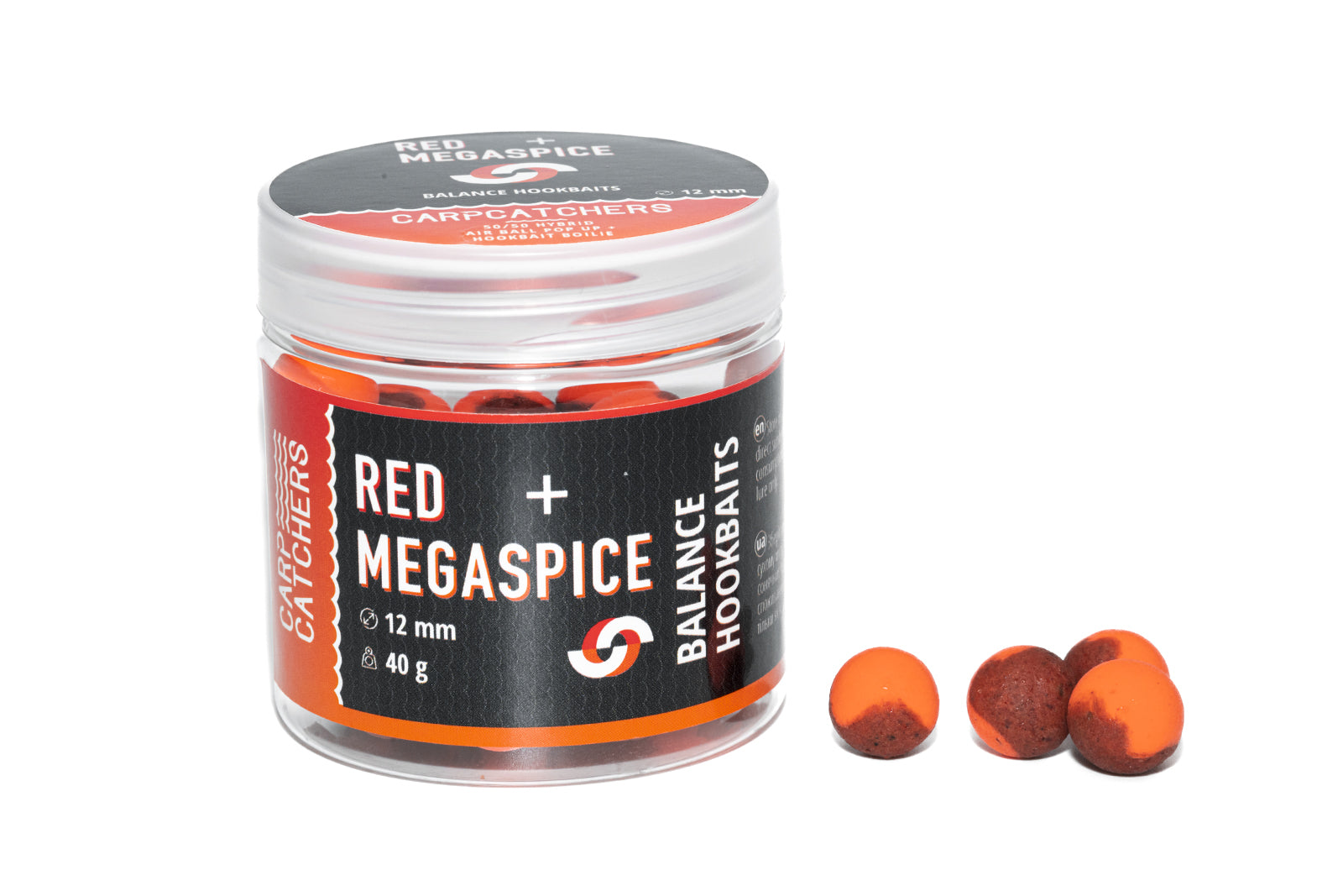 Balance Hookbaits Red + Megaspice 10мм