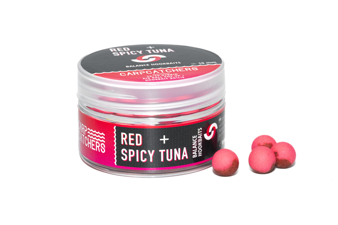 Balance Hookbaits Red + Spicy Tuna 10мм